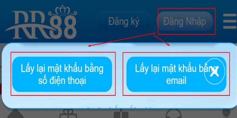 2 cách lại mật khẩu đăng nhập RR88 mà bạn cần biết 