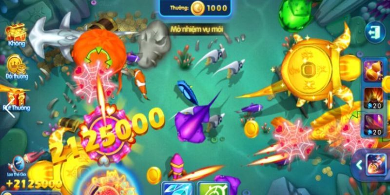 Kinh nghiệm săn thưởng trong game Vua Đại Dương